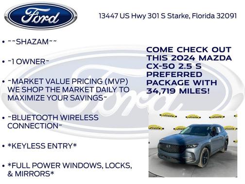 2024 Mazda CX-50 2.5 S Preferred Package