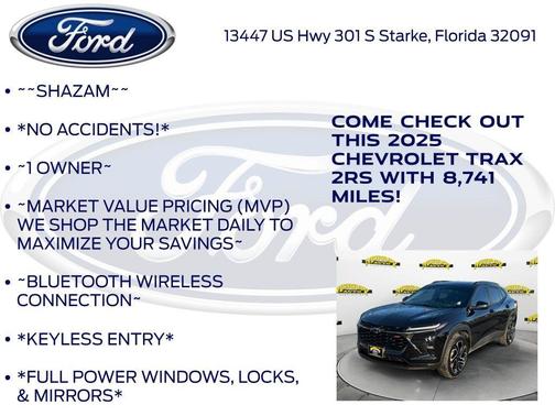 2025 Chevrolet Trax 2RS