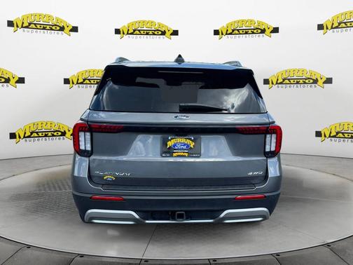 Gray Metallic 2025 Ford Explorer Platinum