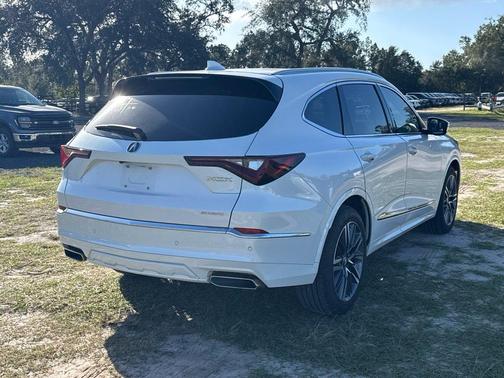 White 2025 Acura MDX Advance Package