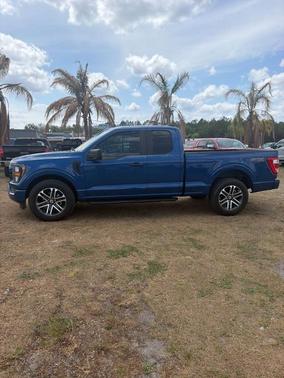 Blue Metallic 2023 Ford F-150 XL
