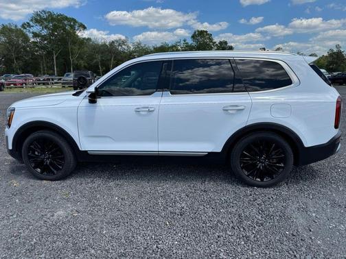 Glacial White Pearl 2021 Kia Telluride SX
