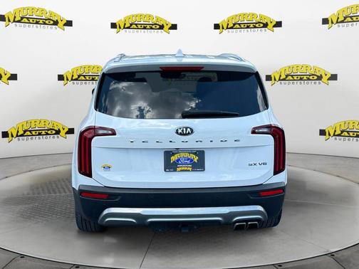 Glacial White Pearl 2021 Kia Telluride SX