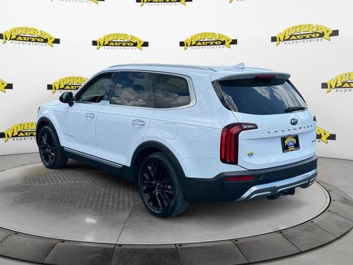 Glacial White Pearl 2021 Kia Telluride SX