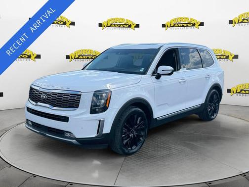 Glacial White Pearl 2021 Kia Telluride SX