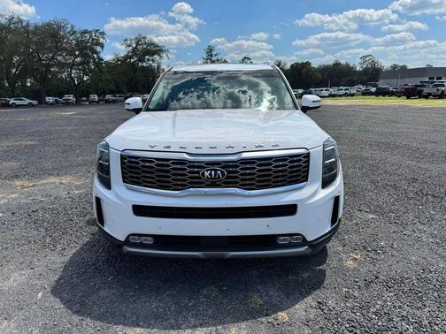 Glacial White Pearl 2021 Kia Telluride SX