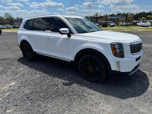 Glacial White Pearl 2021 Kia Telluride SX
