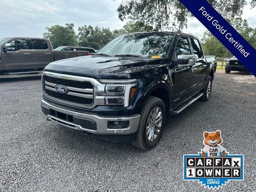 Blue Metallic 2025 Ford F-150 Lariat