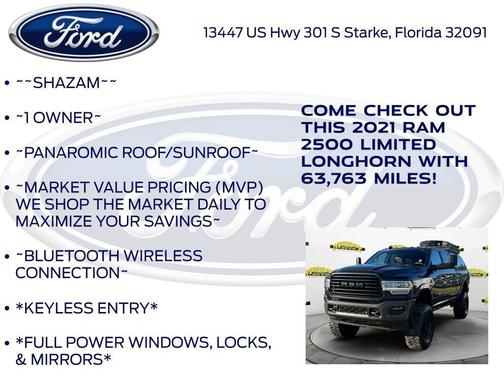 2021 RAM 2500 Longhorn
