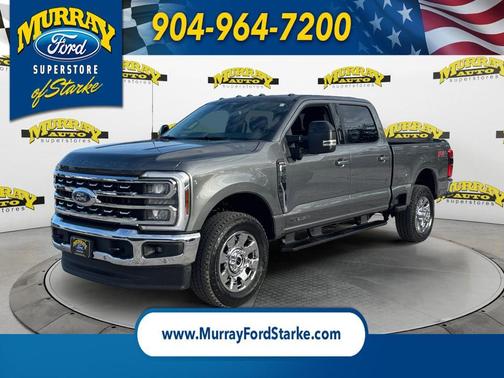 Gray Metallic 2026 Ford F-350 Lariat Super Duty