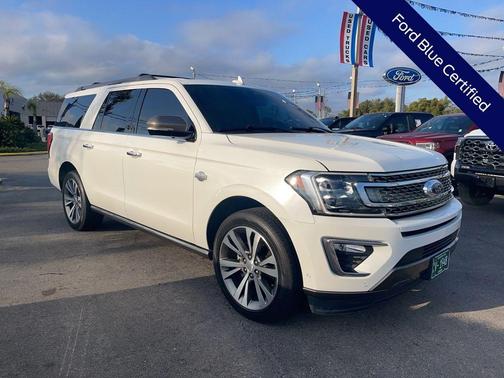 White 2020 Ford Expedition Max King Ranch