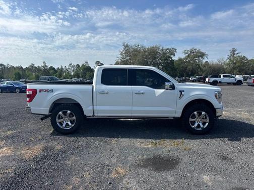 White Metallic 2021 Ford F-150 Lariat