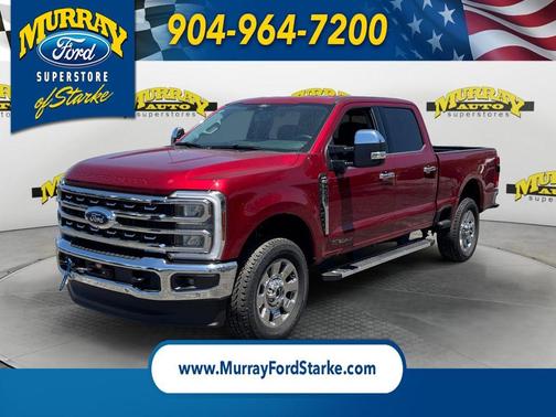 Ruby Red Metallic Tinted Clearcoat 2026 Ford F-350 Lariat Super Duty