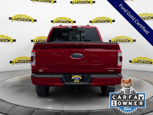 Rapid Red Metallic Tinted Clearcoat 2023 Ford F-150 Lariat
