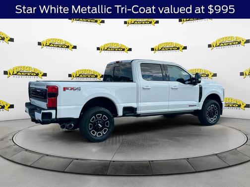 Star White 2026 Ford F-350 Platinum