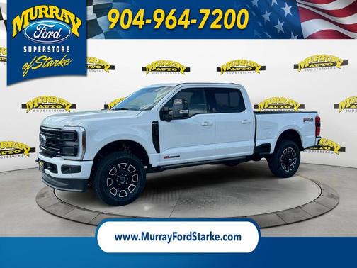 Star White 2026 Ford F-350 Platinum