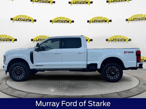 Star White 2026 Ford F-350 Platinum