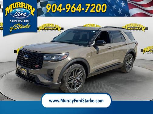 Gray 2026 Ford Explorer ST