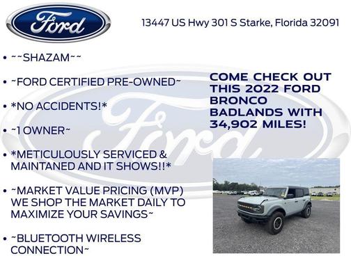 Cactus 2022 Ford Bronco Badlands