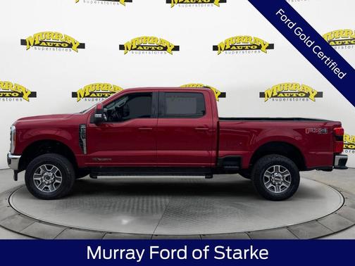 Red Metallic 2023 Ford F-250 Lariat