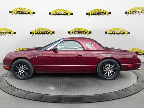 Red 2002 Ford Thunderbird