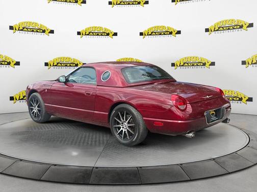 Red 2002 Ford Thunderbird