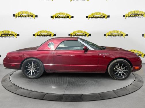 Red 2002 Ford Thunderbird