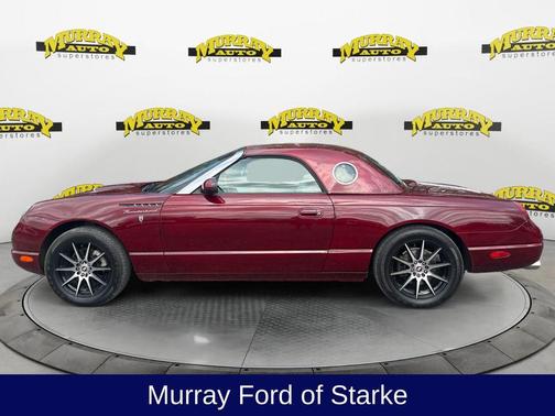 Red 2002 Ford Thunderbird