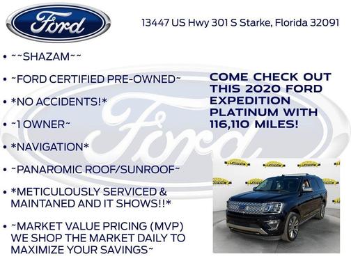 2020 Ford Expedition Platinum