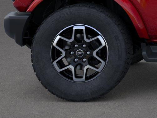 Ruby Red Metallic Tinted Clearcoat 2026 Ford Bronco Outer Banks