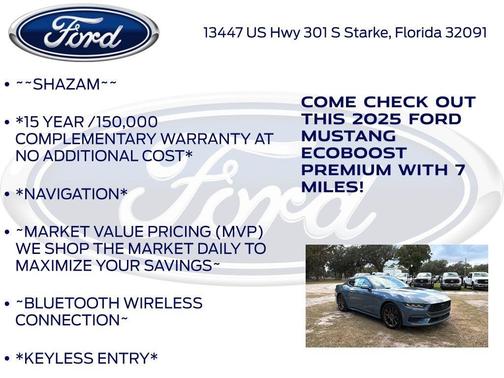 2025 Ford Mustang EcoBoost Premium
