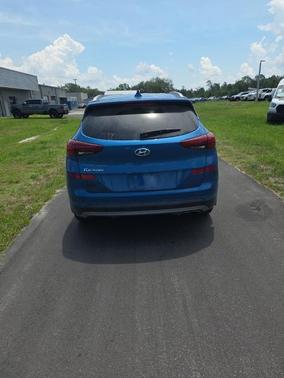 Aqua Blue 2020 Hyundai TUCSON Limited