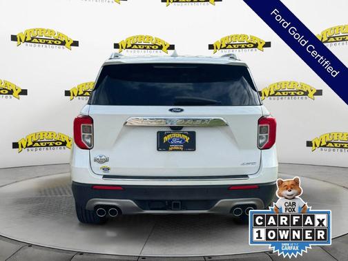 White Metallic 2022 Ford Explorer King Ranch