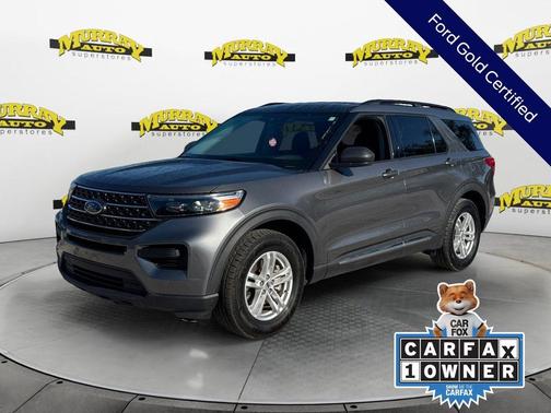 Gray Metallic 2023 Ford Explorer XLT