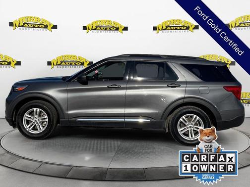 Gray Metallic 2023 Ford Explorer XLT