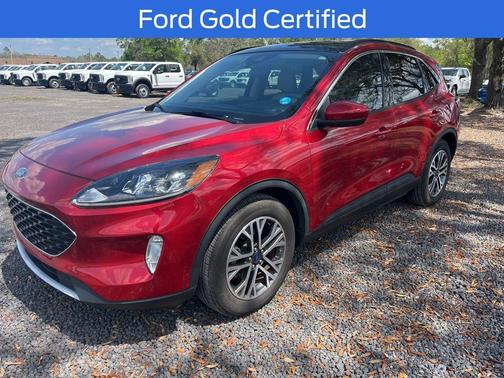 Red 2020 Ford Escape SEL