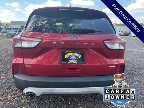 Red 2020 Ford Escape SEL
