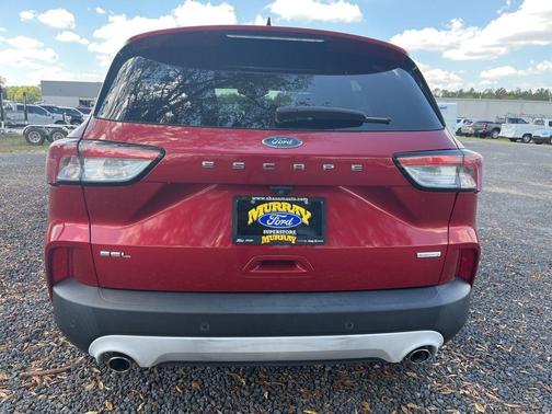 Red 2020 Ford Escape SEL