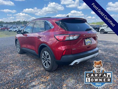 Red 2020 Ford Escape SEL