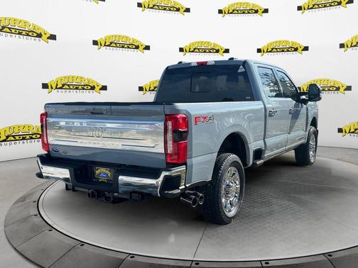 Glacier Gray Metallic 2026 Ford F-350 King Ranch