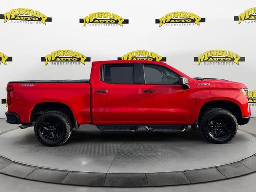 Red 2025 Chevrolet Silverado 1500 Custom Trail Boss