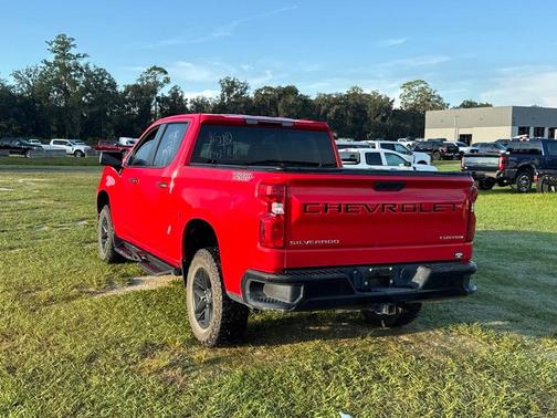 Red 2025 Chevrolet Silverado 1500 Custom Trail Boss