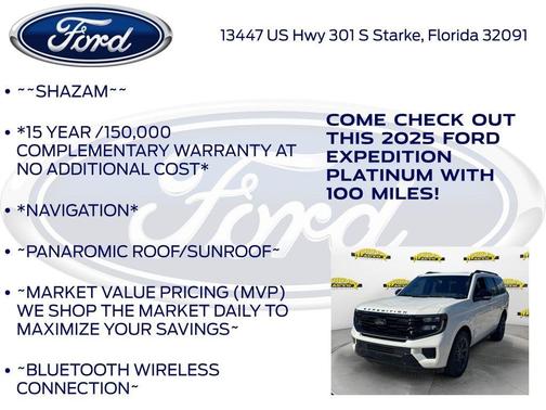 2025 Ford Expedition Platinum