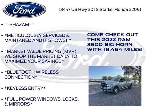 Billet Silver Metallic Clearcoat 2022 RAM 3500 Big Horn