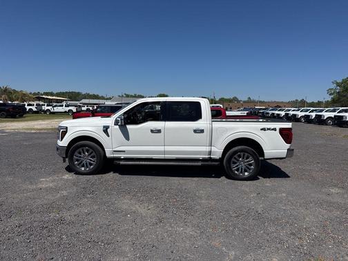 White Metallic 2024 Ford F-150 Lariat