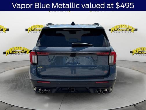 Vapor Blue Metallic 2026 Ford Explorer ST