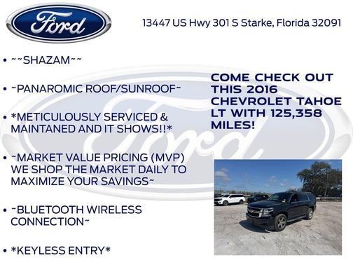 2016 Chevrolet Tahoe LT