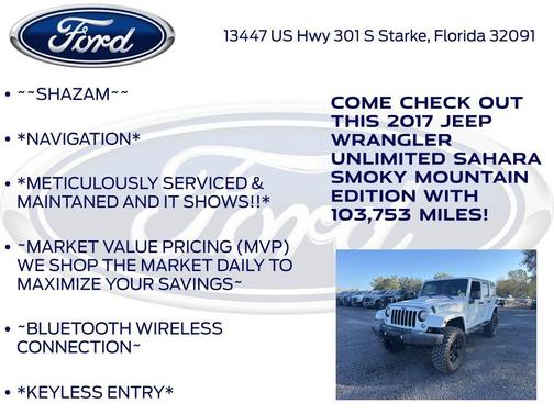 2017 Jeep Wrangler Unlimited Sahara