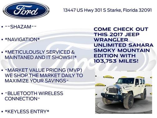 2017 Jeep Wrangler Unlimited Sahara