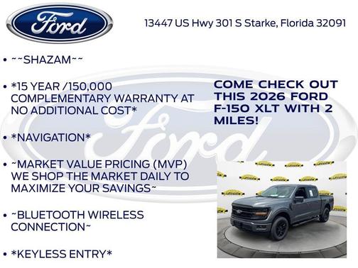 Carbonized Gray Metallic 2026 Ford F-150 XLT